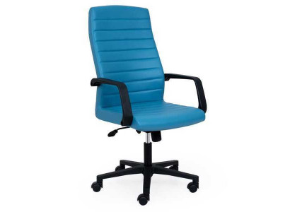 Luxe kunstleren bureaustoel gamestoel bureaustoel Nieuwe draaistoel Blauw nieuw