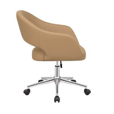 Hoogwaardige moderne bureaustoel gamingstoel Beige bureaustoel draaistoel Nieuw