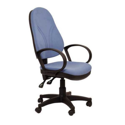 Hoogwaardige bureaustoel Gaming stoel Blauwe bureaustoel Bureau draaistoel