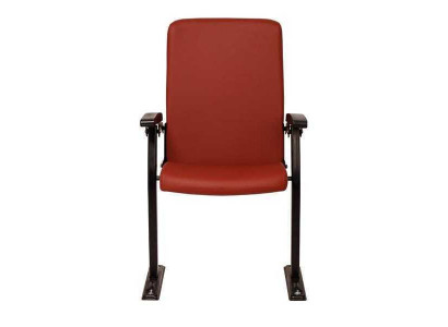 Fauteuil Bank 1-zits voor theaterontwerp Luxe Rood Fauteuil Art Deco Textiel Nieuw