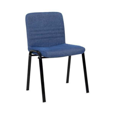 Kantoorstoel Blauwe Luxe Kantoorstoel Stoffen Designerstoel Metalen meubels