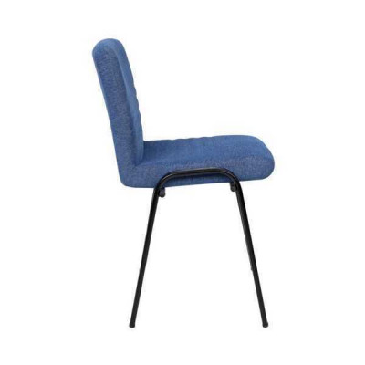 Kantoorstoel Blauwe Luxe Kantoorstoel Stoffen Designerstoel Metalen meubels