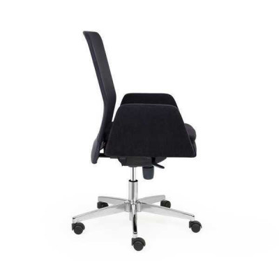 Fauteuil Textiel Bekleding Draaibaar Computerstoelen Meubels Kantoorstoel Directiestoel