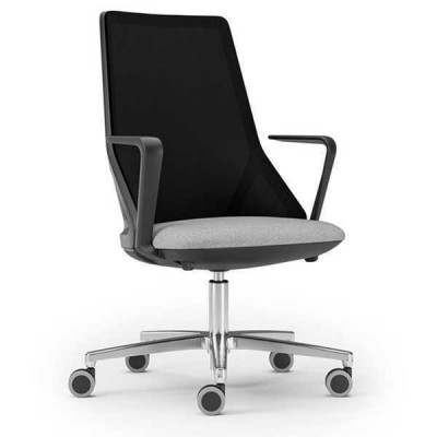 Luxe Zwarte Kantoorstoelen Modern Gestoffeerde Stoel Ontwerp Meubelstoelen