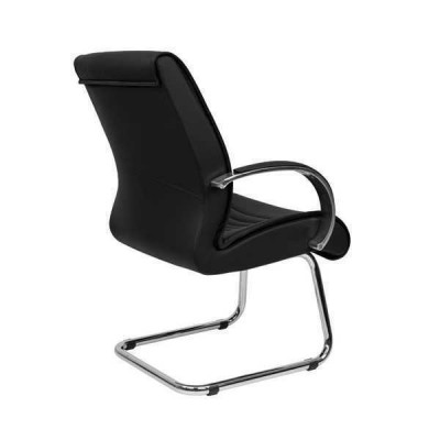 Wachtkamer Praktijk Advocatenkantoor Kantoorinrichting Lederen Stoelen Fauteuils Conferentiestoel