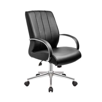 Fauteuil kunstleer gestoffeerd Draaibare computerstoelen Meubilair Kantoorstoel Directiestoel