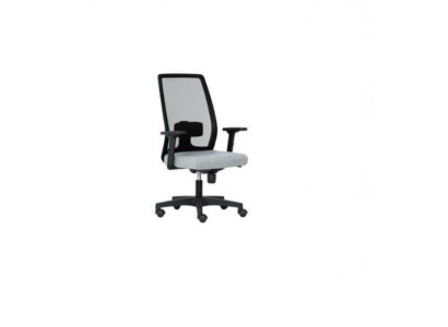 Chef draaibare bureaustoel grijs, bureaustoel draaistoel stoel textielstoel