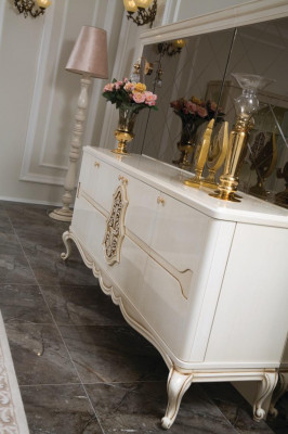 Luxe dressoir xxl dressoir ladekast dressoir kast wit dressoir
