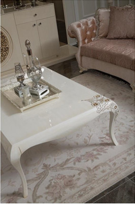 Salontafel Woonkamer Koffietafel Ontwerp Meubels Luxe Hout Klassiek Nieuw