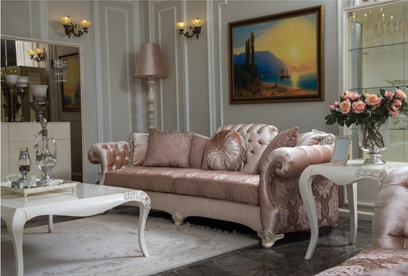 Salontafel Woonkamer Koffietafel Ontwerp Meubels Luxe Hout Klassiek Nieuw