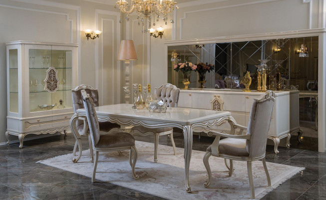 Vitrine glazen kast vitrine woonkamer hout dressoir luxe meubels rek