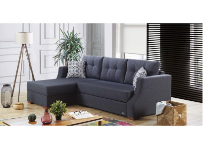 Bank ontwerper Bank met slaapfunctie Bedlade Slaapbank Hoekbank Bank L-vorm