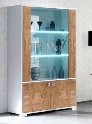 Vitrine XXL Vitrinen Woonkamer 110*50 Kasten Design Italiaanse meubels nieuw
