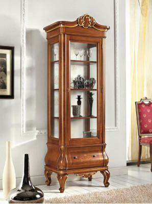 Vitrine Glazen Kast Houten Kasten Woonkamer Vitrines Italiaanse Luxe Meubels