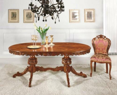 Meubels Inrichting Groep Tafel + 2 Stoelen Set 3-delig Eettafel Set Eetkamer