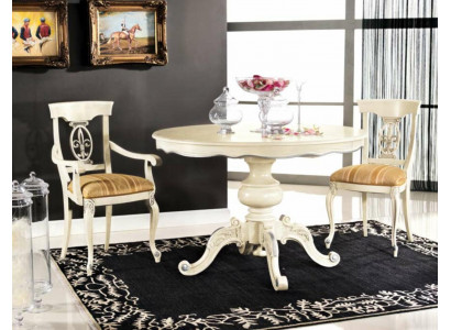 Meubel eetset tafel 2 stoelen eettafel set 3-delig eetkamer klassiek meubel