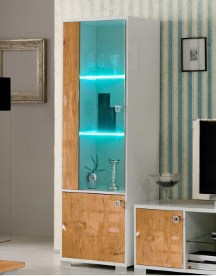 Vitrine Glas Kast Vitrines Woonkamer Kijk Kasten Italiaanse Meubels NIEUW