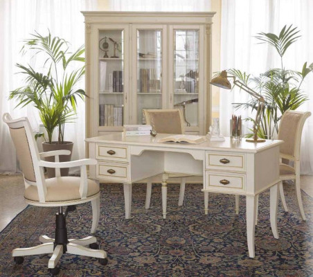 Schrijftafel Kantoor Tafel Klassieke Designer Kantoor Tafels Barok Rococo Nieuw