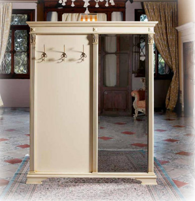 Garderobe Spiegel Flurgarderobe weiß Garderobenpaneele Garderobe Hal Italië