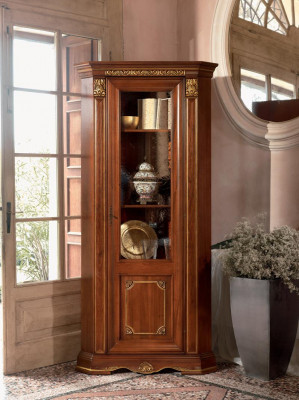 Vitrines Glazen kast Barok Rococo Klassieke vitrinekast Kast vitrinekast