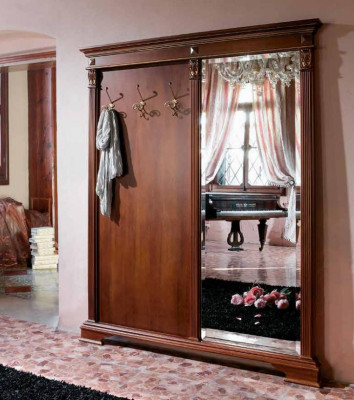 Hal Garderobe Meubels Garderobe Panelen Spiegel Entree Barok