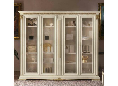 Kantoor boekenkast Archiefkast Luxe Italiaanse meubels Antieke kast Massief hout