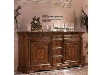 Barok Rococo Buffet commode Luxe commodes Antieke stijl Echt massief hout Nieuw xxl groot