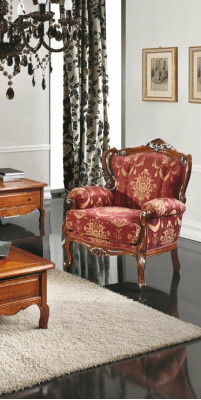 Meubels Stoelen Art deco Design Fauteuil Textiel Woonkamer Lounge Luxe Design Nieuw
