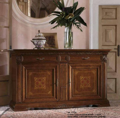 Hoogwaardige klassieke massief houten dressoir dressoir kast hotel nieuw