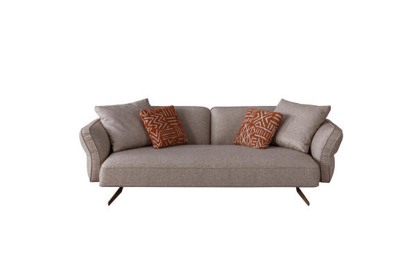 Luxe Modern Woonkamer Set 4-delig. 4+3 zitsbank en salontafel nieuw