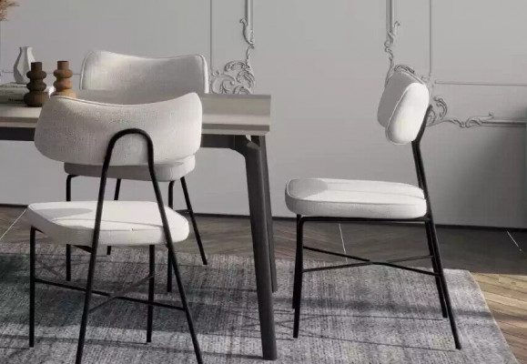 Stoel voor de eetkamer comfortabel voor interieur en stijl nieuwe kwaliteit.