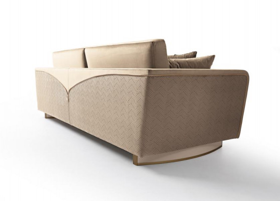 Bankstel 3+1+1 zit set Design Bank Beklede Banken Bank Klassiek 3-delig.