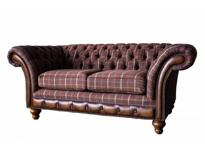 Chesterfield tweezitter meubels 2-zitsbank bank bekleding loungebanken  Chesterfield tweezits meubels 2-zitsbank bank bekleding loungebanken