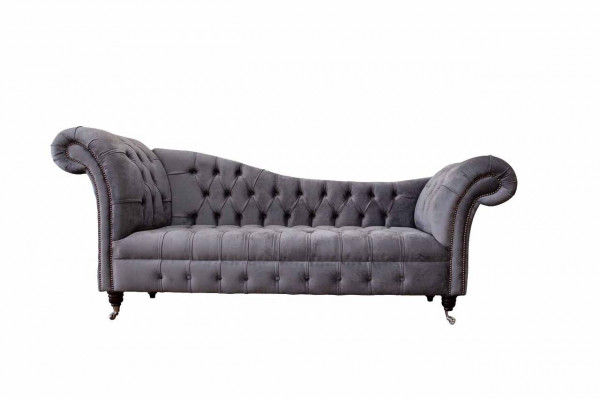 Chesterfield 3-zits designbank bank gestoffeerd zitstof luxe bankstellen