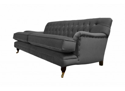 Sofa 3-zitsbank in art-deco stijl Nieuw Textiel Luxe Bankstel met drie zitplaatsen