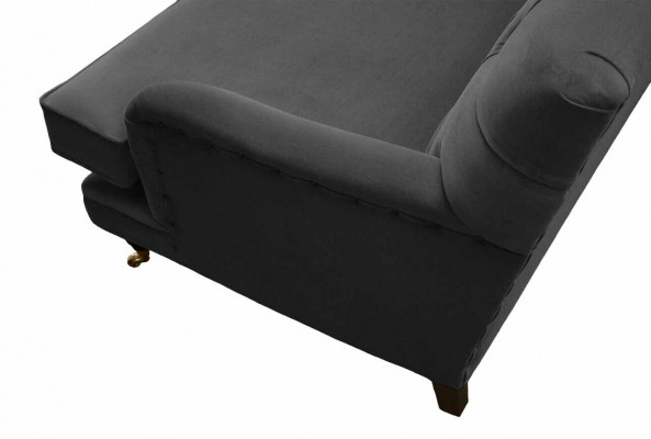 Sofa 3-zitsbank in art-deco stijl Nieuw Textiel Luxe Bankstel met drie zitplaatsen
