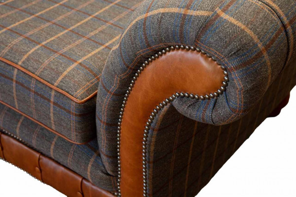Fauteuil Bank 1-zitsbank Bank Ontwerper Textiel Banken Bekleding Ohrensessel Nieuw