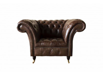 Chesterfield fauteuil klassiek design woonkamer gestoffeerde eenzitter stijl meubels
