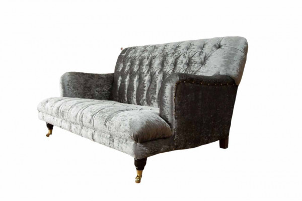 Designbank 3-zits Chesterfield Bank Bekleding Design Woonkamer Nieuw