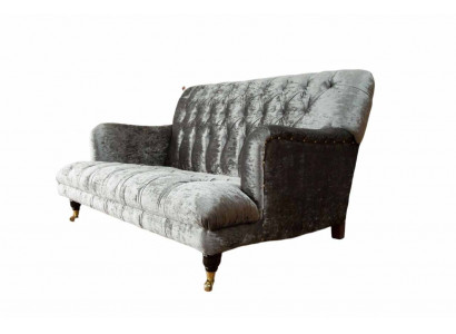 Designbank 3-zits Chesterfield Bank Bekleding Design Woonkamer Nieuw