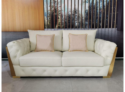 Ontwerp tweepersoons lounge meubels, 2-zits bank sofa bekleding club banken.