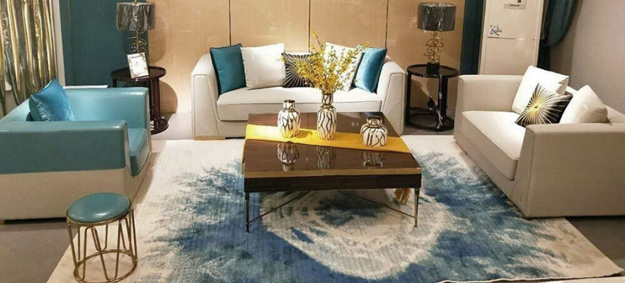 Sofa set 3+2+1 salontafel designbanken leren bank woonlandschap