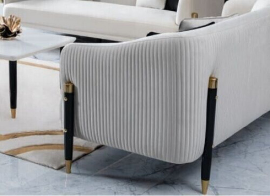 Bankstel 3+1+1 zits set Ontwerp bank Nieuwe bekleding Bankstellen Bankstel Nieuw