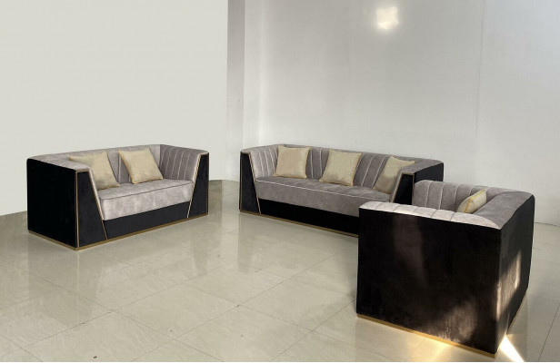 Ontwerp banken Gestoffeerde banken Banken Modern Luxe Elegant Zitkuip 3+2+1 Zitter