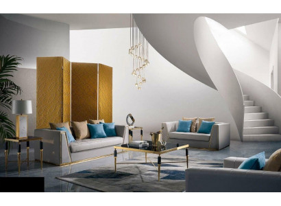 Bankstel 3+2+1 zits set Ontwerp Relax Banken bekledingsbanken Leer