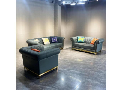 Chesterfield woonkamer bankstel bankstel luxe set 3+2+1 groep nieuw  Chesterfield woonkamerbankstel luxe set 3+2+1 groep nieuw