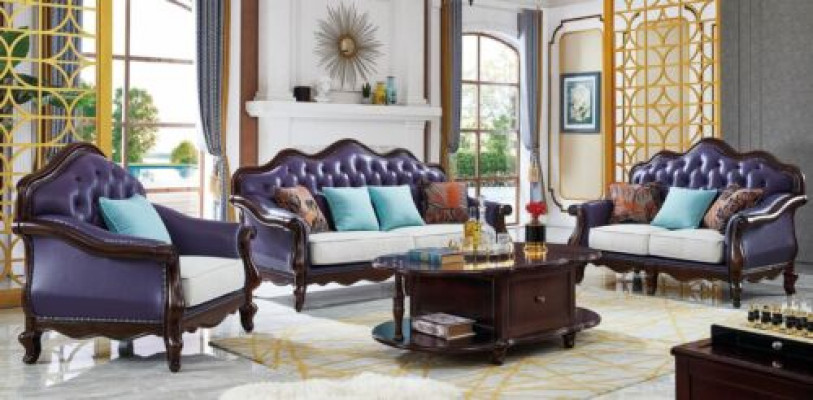 Luxe bankstel 3+2+1 zits klassieke woonkamer banken banken
