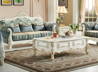 Bankstel Set 3+2+1 Zit Woonkamer Set Design Klassiek 3-delig