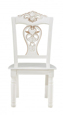 Fauteuil Wit Luxe Eetkamermeubels Elegante Stoelen Klassiek Hout