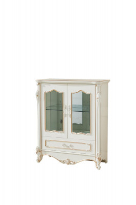 Vitrine Eenzijdige kast Barkasten Plank Kast Meubels Houten Glazen kast